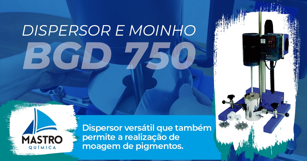 mastro química dispersor moinho
